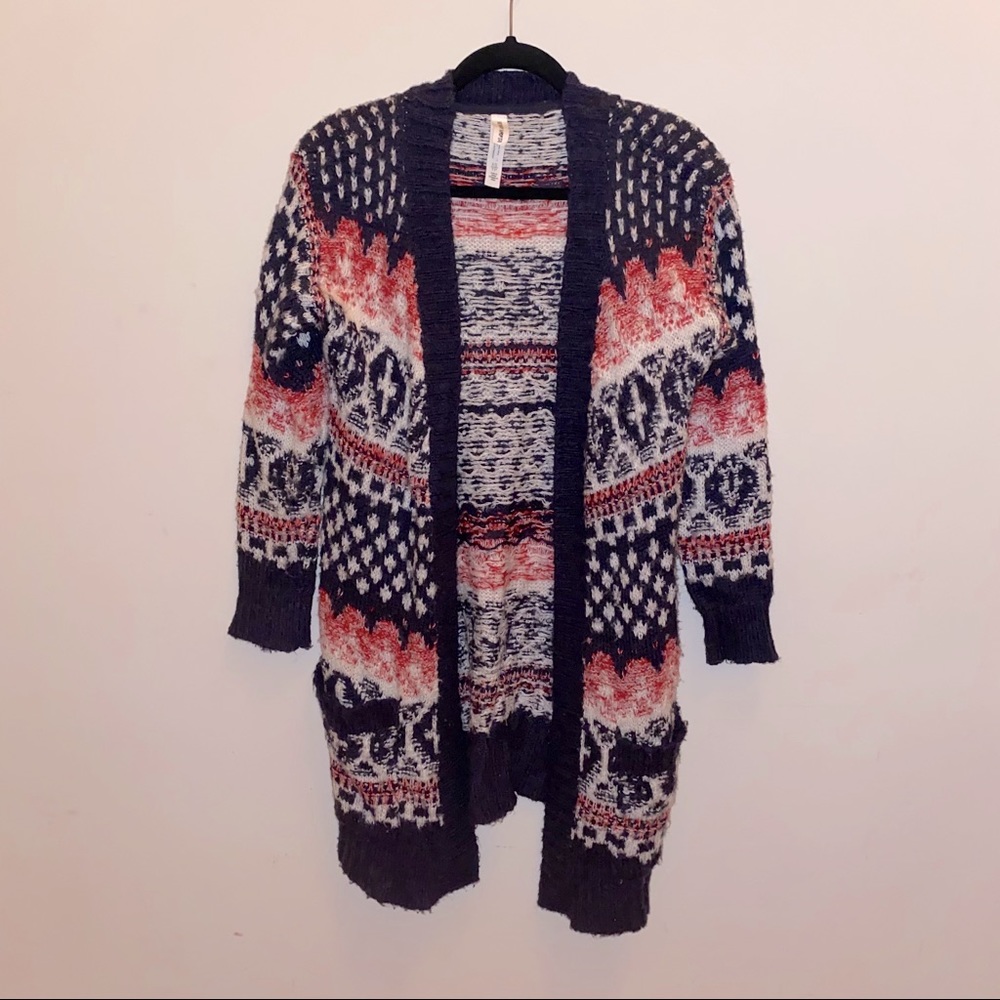 Aeropostale long knit cardigan